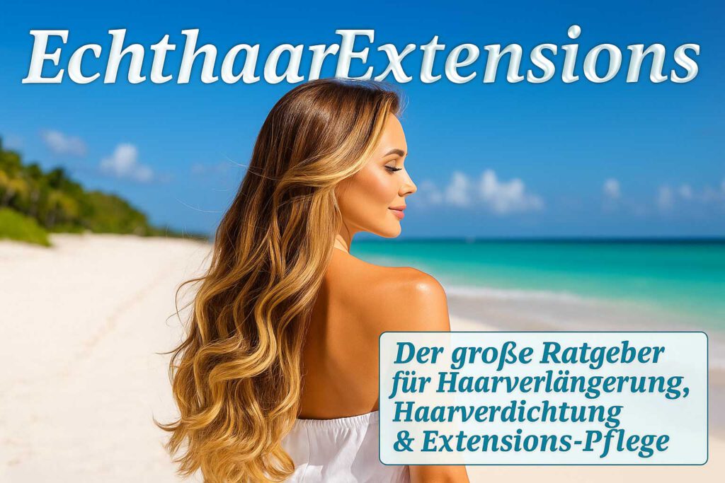 Titelseite Echthaar Extensions Ratgeber - Taschenbuch, Hardcover und eBook